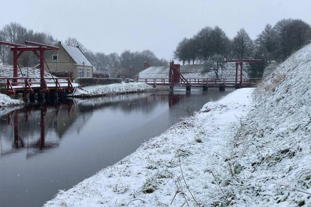 Chalet Het Wollinghuisje Vlagtwedde Bagian luar foto