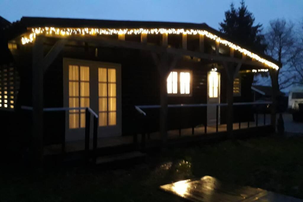 Chalet Het Wollinghuisje Vlagtwedde Bagian luar foto