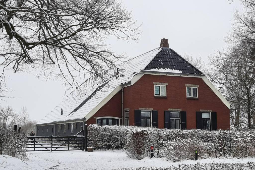 Chalet Het Wollinghuisje Vlagtwedde Bagian luar foto