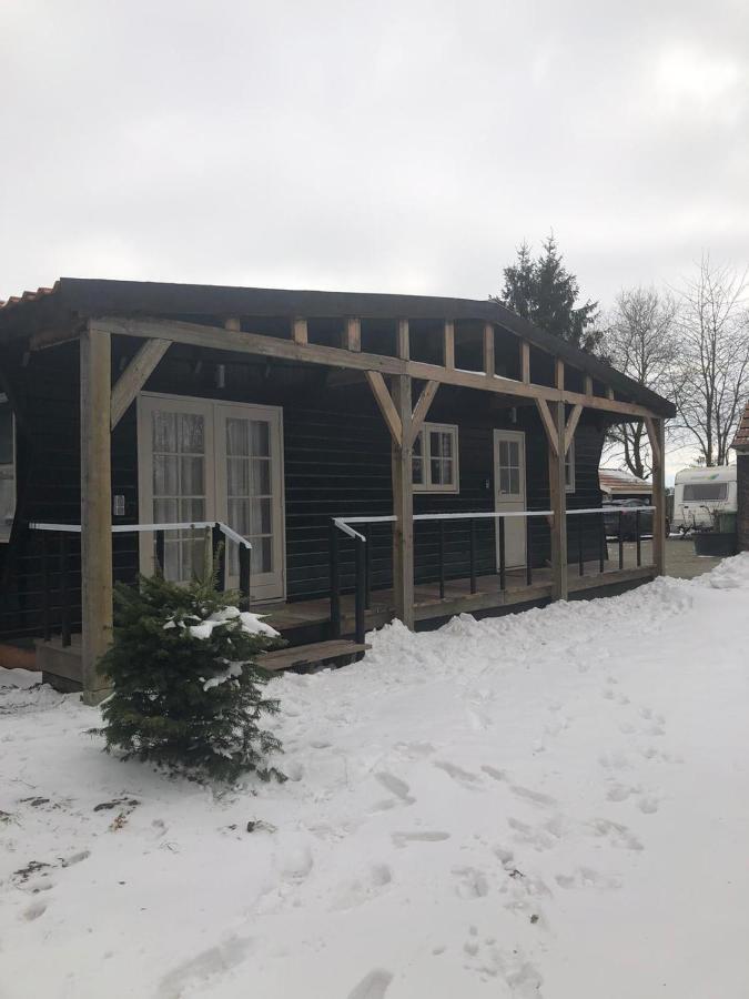 Chalet Het Wollinghuisje Vlagtwedde Bagian luar foto